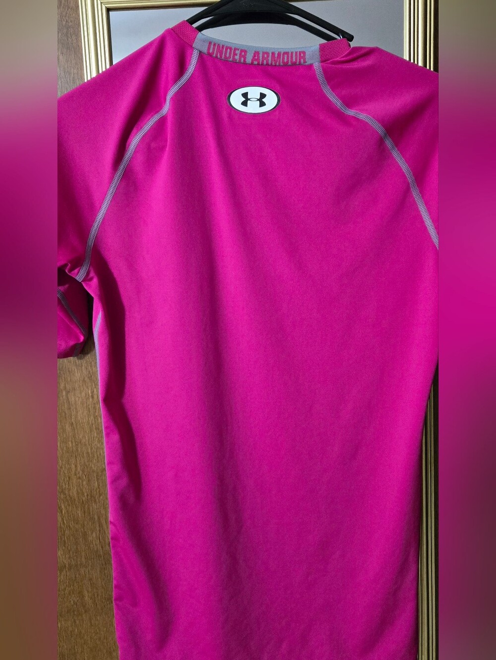 Under Armour Hot Pink Athletic Tee Womens M